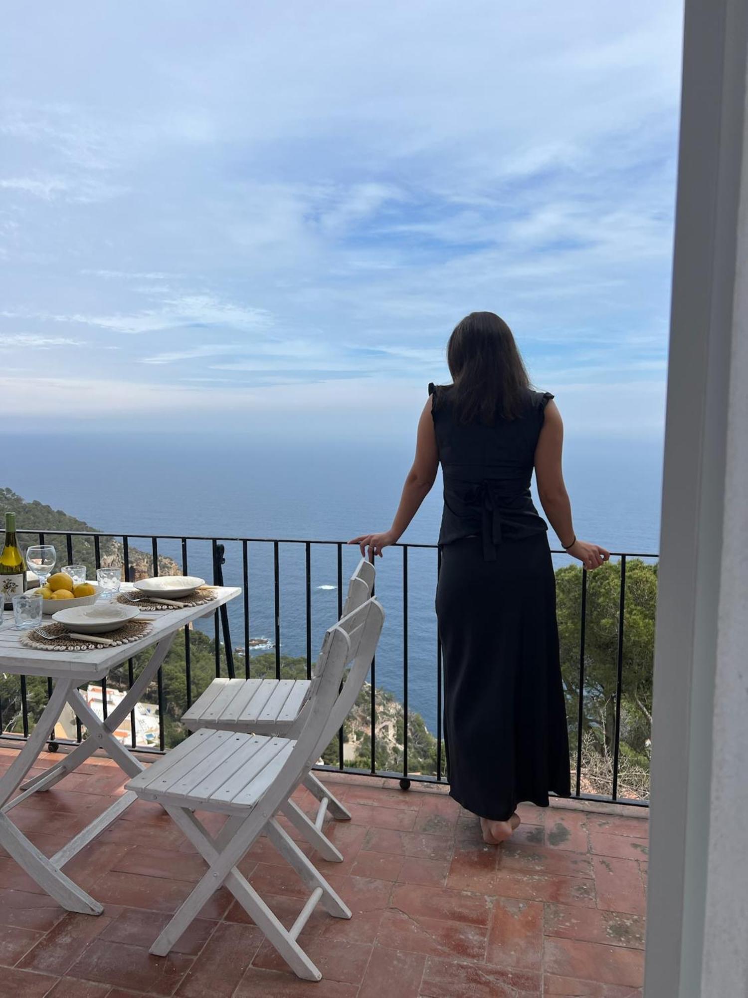 Вілла Casa Blanca De Begur Con Vistas Al Mar Y Piscina Екстер'єр фото