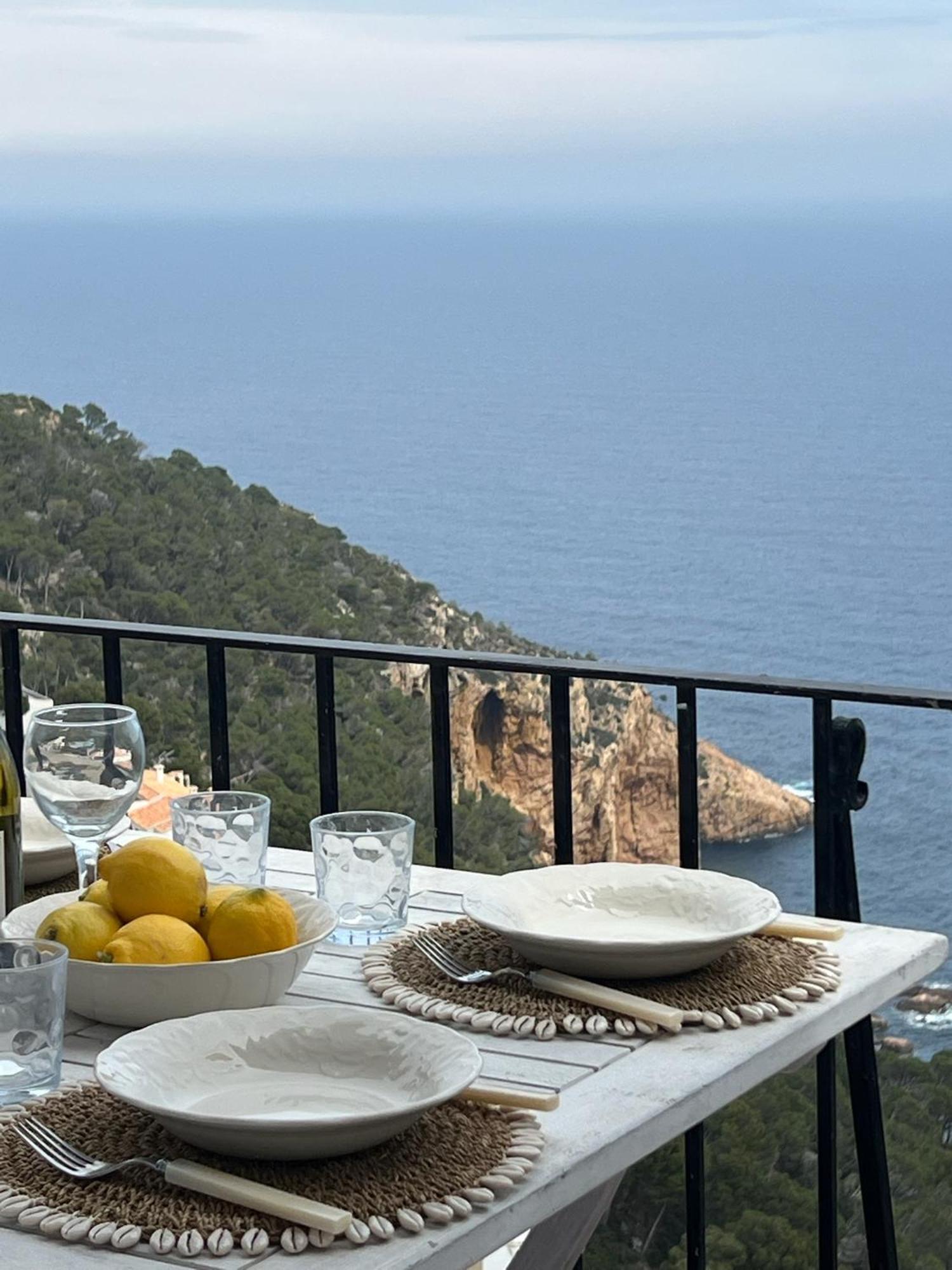 Вілла Casa Blanca De Begur Con Vistas Al Mar Y Piscina Екстер'єр фото
