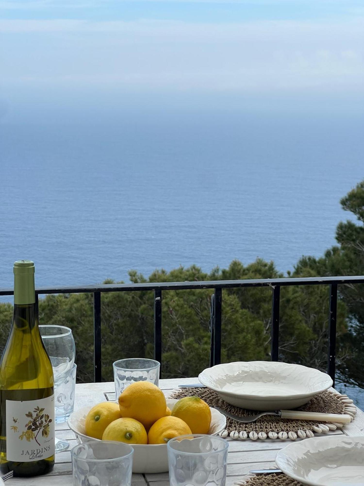 Вілла Casa Blanca De Begur Con Vistas Al Mar Y Piscina Екстер'єр фото