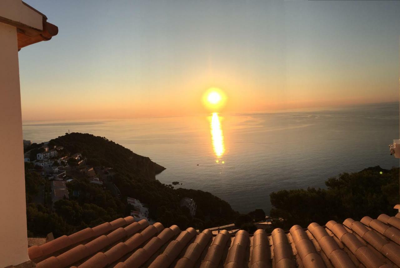 Вілла Casa Blanca De Begur Con Vistas Al Mar Y Piscina Екстер'єр фото